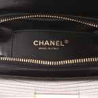 Chanel shoulder bag in black leather - DETAIL 2