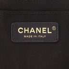Chanel Timeless backpack in black quilted leather - DETAIL 2