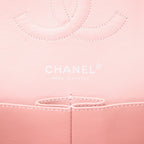 Chanel Timeless Classic handbag in pink tweed - DETAIL 2