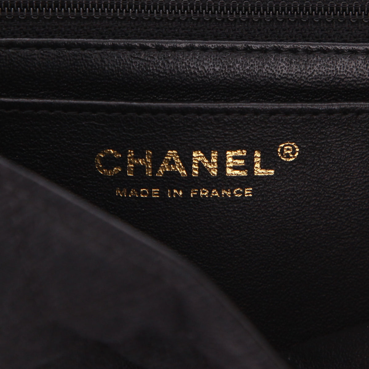 Chanel Timeless handbag in black denim and tricolor tweed - DETAIL 2