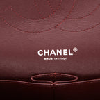 Chanel Timeless Jumbo handbag in black quilted grained leather - DETAIL 2