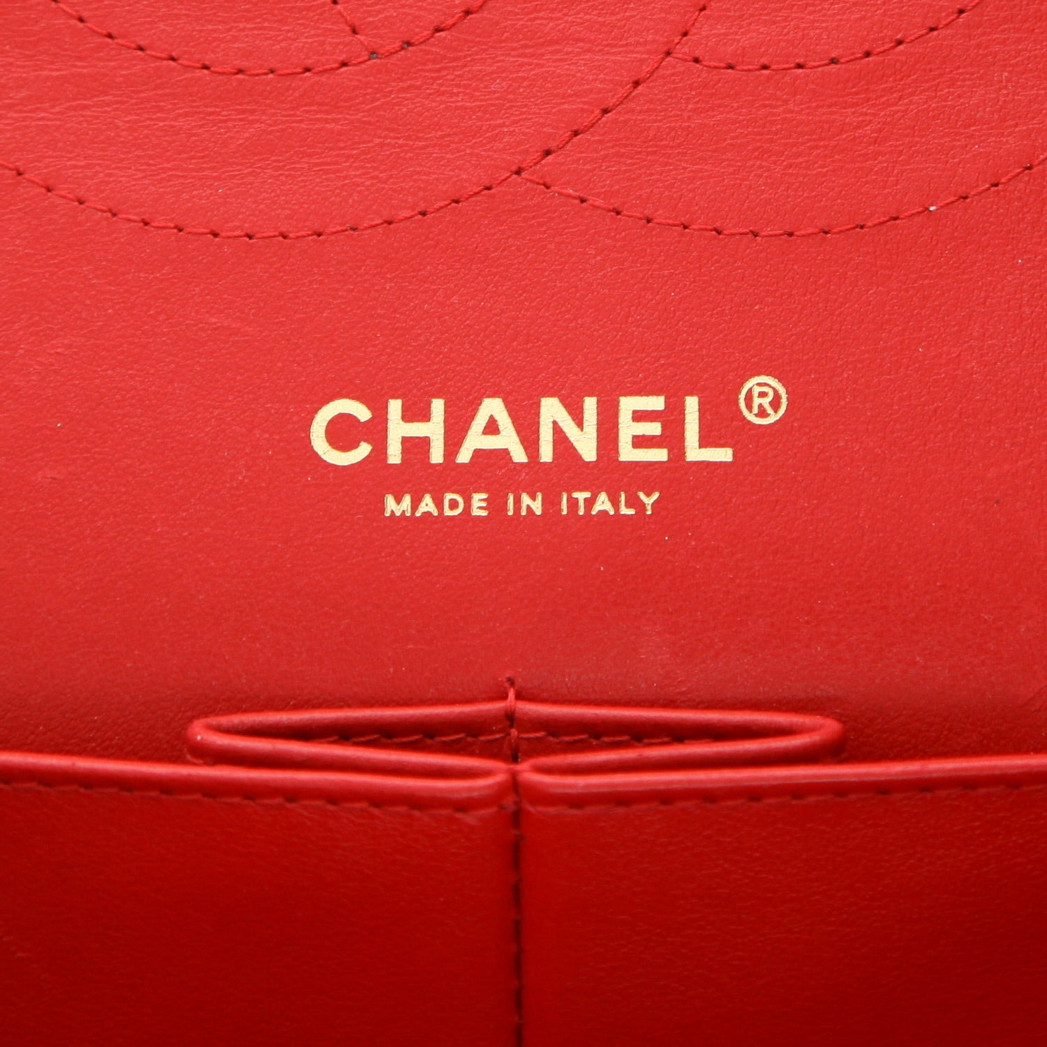 Chanel Timeless Jumbo shoulder bag in red quilted grained leather - DETAIL 2