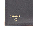 Chanel Timeless wallet in green and purple holographic quilted grained leather - DETAIL 2