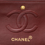 Chanel Timeless Petit handbag in brown quilted leather - DETAIL 2