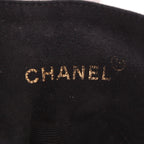 Chanel Vintage clutch in black suede - DETAIL 2