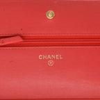 Chanel Wallet on Chain handbag/clutch in pink quilted leather - DETAIL 2