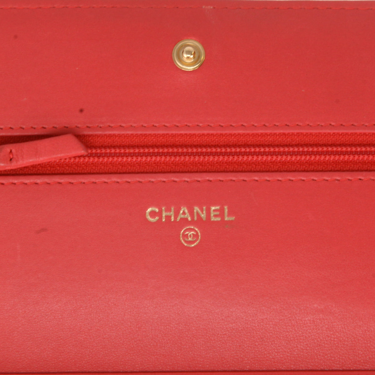 Chanel Wallet on Chain handbag/clutch in pink quilted leather - DETAIL 2