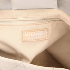 Vintage Chanel handbag in sea-green leather - DETAIL 2