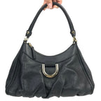 GUCCI MONOGRAM ABBEY LEATHER SHOULDER BAG