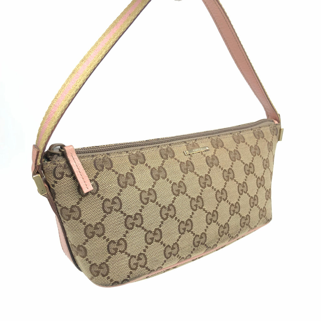 GUCCI MONOGRAM SHOULDER BAG