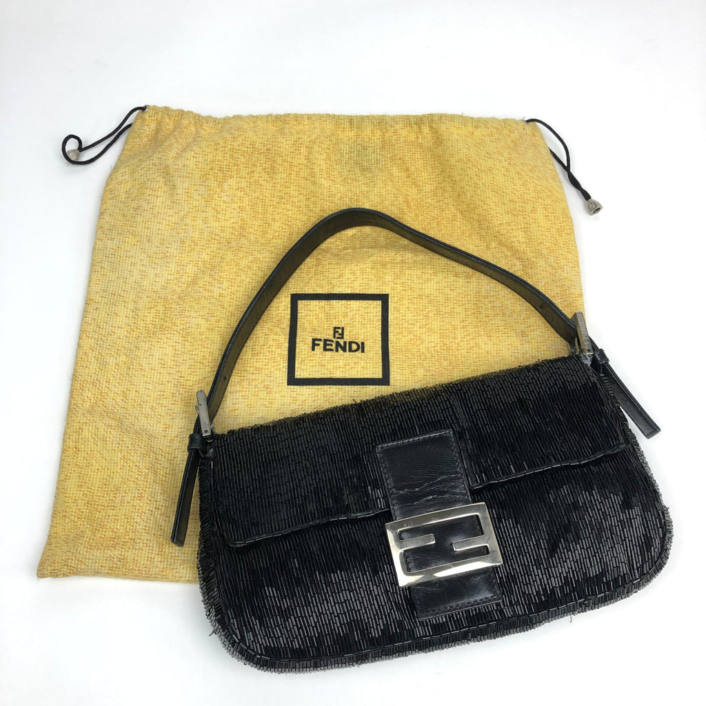 FENDI BEADED BAGUETTE BAG