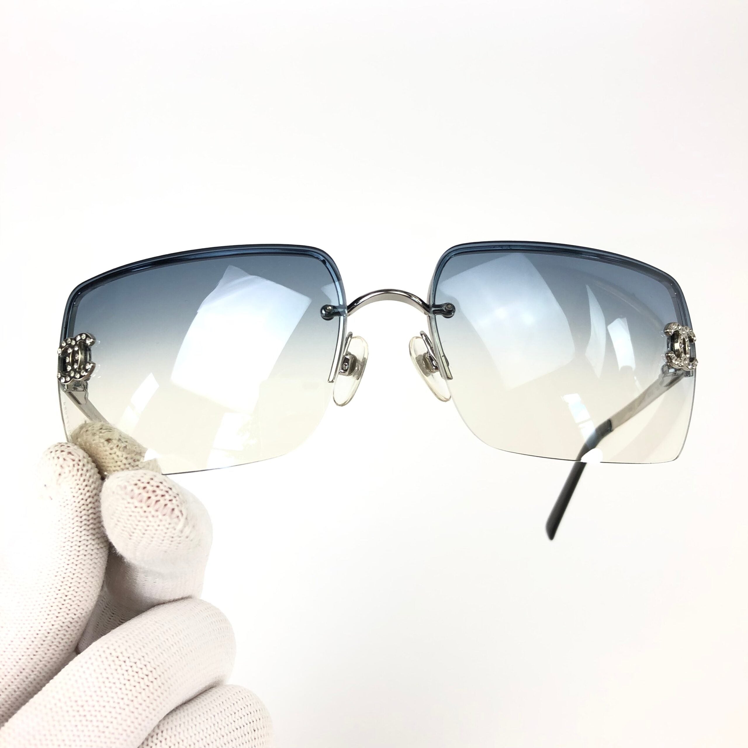 CHANEL RIMLESS SUNGLASSES