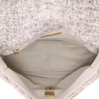 Chanel 19 handbag in grey tweed - DETAIL 3