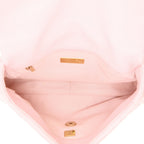 Chanel 19 handbag in pink quilted leather - DETAIL 3