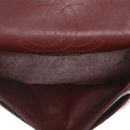 Chanel 2.55 handbag in black quilted leather - DETAIL 3
