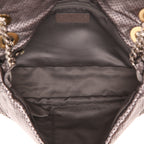 Chanel 2.55 handbag in silver leather - DETAIL 3