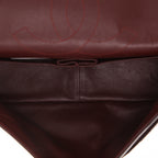Chanel 2.55 shoulder bag in black quilted leather - DETAIL 3