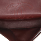 Chanel 2.55 shoulder bag in black quilted leather - DETAIL 3
