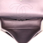 Chanel 2.55 shoulder bag in purple chevron quilted leather - DETAIL 3