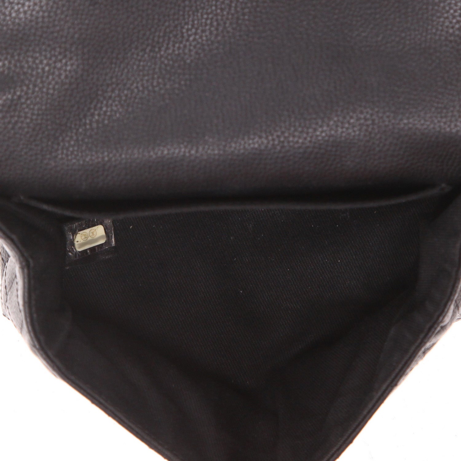 Chanel belt bag Noir quilted grained leather belt bag - DETAIL 3