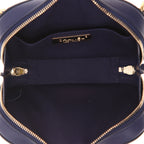 Chanel clutch-belt in blue quilted grained leather - DETAIL 3