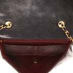Chanel Diana shoulder bag in black quilted leather - DETAIL 3