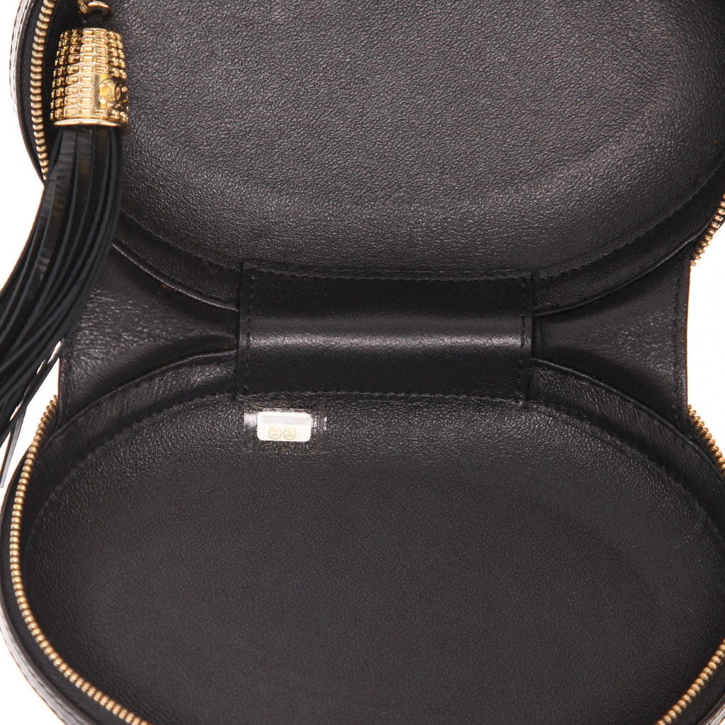 Chanel Editions Limitées clutch in black and white leather - DETAIL 3
