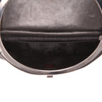 Chanel Editions Limitées clutch in black patent quilted leather and black leather - DETAIL 3