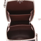 Chanel Editions Limitées clutch in black quilted leather - DETAIL 3