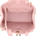 Chanel Executive handbag in pink grained leather - DETAIL 3