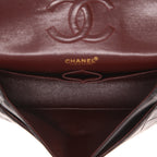 Chanel handbag in black quilted leather - DETAIL 3