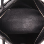 Chanel Medaillon handbag in black quilted grained leather - DETAIL 3