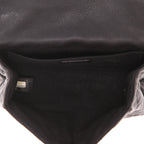 Chanel Pochette ceinture clutch-belt in black grained leather - DETAIL 3