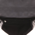 Chanel Pochette ceinture clutch-belt in black grained leather - DETAIL 3