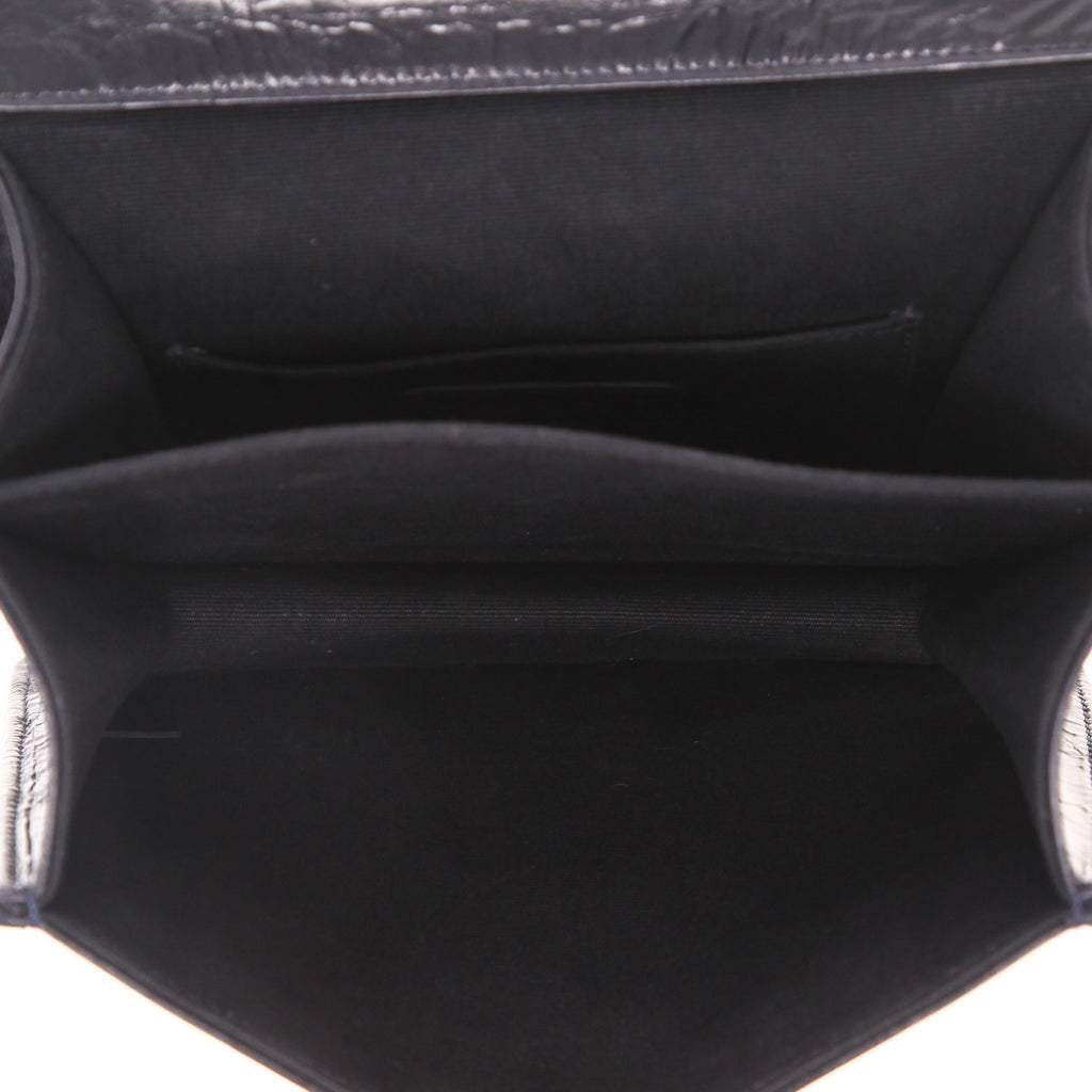 Chanel Rita handbag in blue quilted leather - DETAIL 3
