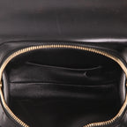 Chanel shoulder bag in black leather - DETAIL 3