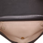 Chanel shoulder bag in black leather - DETAIL 3