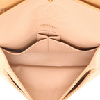 Chanel Timeless Classic handbag in beige quilted leather - DETAIL 3