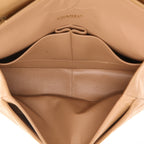 Chanel Timeless Classic handbag in beige quilted leather - DETAIL 3