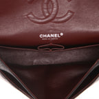 Chanel Timeless Classic handbag in black quilted leather - DETAIL 3