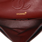 Chanel Timeless Classic handbag in navy blue quilted leather - DETAIL 3