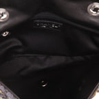Chanel Timeless handbag in brown, silver and golden brown paillette - DETAIL 3