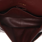 Chanel Timeless Jumbo shoulder bag in black quilted grained leather - DETAIL 3