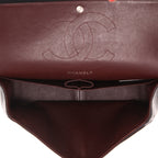 Chanel Timeless Jumbo shoulder bag in black quilted grained leather - DETAIL 3