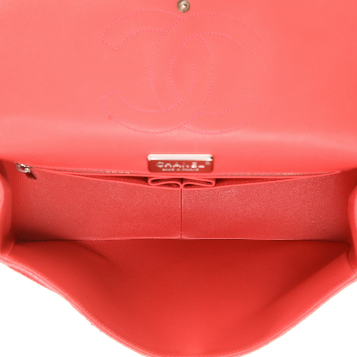 Chanel Timeless Jumbo shoulder bag in pink shading python - DETAIL 3