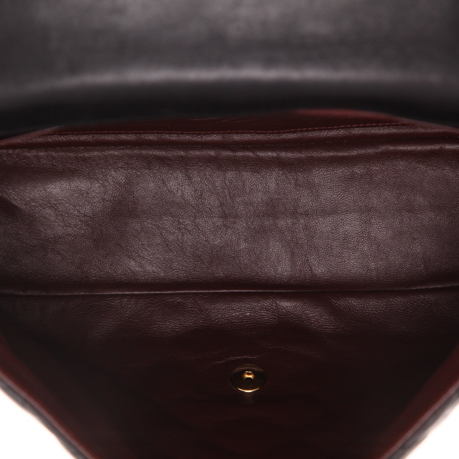 Chanel Timeless Maxi Jumbo shoulder bag in black quilted leather - DETAIL 3