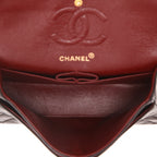 Chanel Timeless Petit handbag in black quilted leather - DETAIL 3