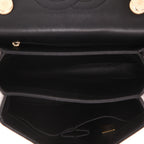 Chanel Trendy CC shoulder bag in black quilted leather - DETAIL 3