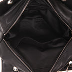 Chanel Vintage handbag in black leather - DETAIL 3
