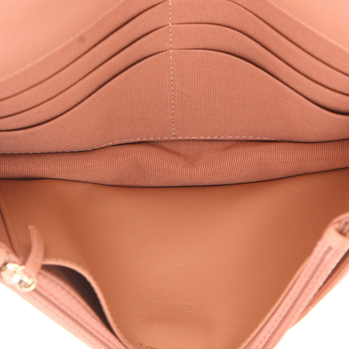 Chanel Wallet on Chain 19 shoulder bag in pink quilted leather - DETAIL 3
